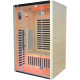 Sauna na podczerwień LOIS 2 osobowa - z panelami węglowymi 1900W i kontrolerem Wi-Fi - SNÖ