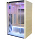 Sauna na podczerwień LOIS 2 osobowa - z panelami węglowymi 1900W i kontrolerem Wi-Fi - SNÖ