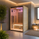 Sauna na podczerwień LOIS 2 osobowa - z panelami węglowymi 1900W i kontrolerem Wi-Fi - SNÖ