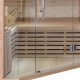 Tradycyjna sauna fińska narożna LUXE 3-4-osobowa - SNÖ