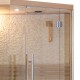 Tradycyjna sauna fińska narożna LUXE 3-4-osobowa - SNÖ