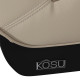 Fotel do masażu całego ciała z podgrzewaniem beżowy- Zéro Gravity - Cosy K192- KÔSU