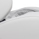 Podgrzewany fotel masujący 3D - Zero Gravity - Bluetooth - K20 biały - KÔSU