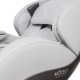 Podgrzewany fotel masujący 3D - Zero Gravity - Bluetooth - K20 biały - KÔSU